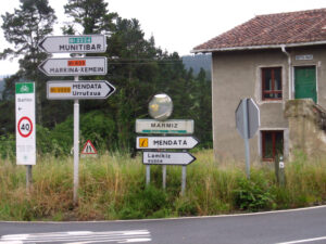Etappe 5 MARKINA-XEMEIN - GERNIKA Jakobsweg an der Küste Camino de la Costa