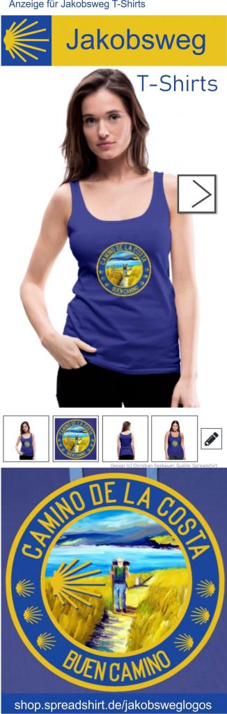 flieder/blau, Damen, Jakobsweg Outfit